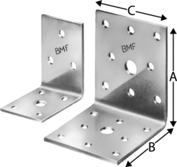 Schizzo Angle connector AC35350 S