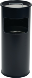 Articolo immagine Kombiascher Ø260xH620mm schwarz Stahlbl.