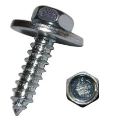 Artikelbild Kombi-Blechschrauben mit unverlierbarer Scheibe Z 1 Kopfform nach DIN 7976