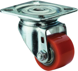 Article picture Lenkrolle D.35mm Trgf.100kg m.Platte PU