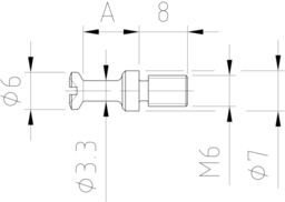 Sketch GWD-Pin longitudinal lock.