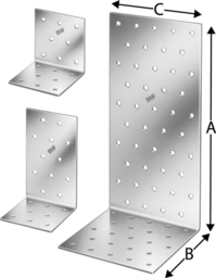 Schizzo Angle connector ANP 2.5mm