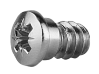 Artikelbild Euroschrauben Pan-Head mit Schaft, Kreuzschlitz-Z Kopf-D 9 mm