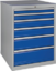 Artikelbild Schubladenschrank H1019xB705xT736mm lich