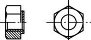 Croquis 2 Écrou hexagonal-SET