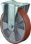 Article picture Schwerlast-Bockrolle D.250mm Trgf.1000kg