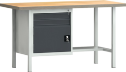 Image de l'article Werkbank PW 700 B1500xT700xH840mm Buche