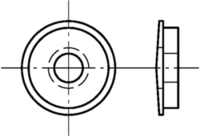 Croquis 2 Rondelle d'étanchéité EPDM