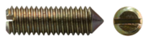 Image de l'article Broche filetée+fente+pointe DIN EN 27434