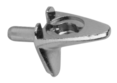 Artikelbild Bodenträger Zamak mit einem Zapfen für 3 mm Lochreihe