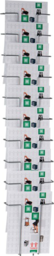 Articolo immagine Prospekthalter H1160xB230xT75mm Anz.Fäch