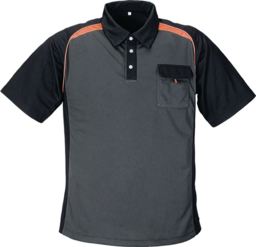 Image de l'article Herrenpoloshirt Gr.XXXL dunkelgrau/schwa