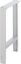 Articolo immagine Werkbankfuß BK 650 verstellb.H750-1100xB