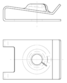 Croquis 2 feuille d'écrou a.alésage