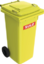 Articolo immagine Müllgroßbehälter 120l HDPE gelb fahrbar,