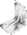 Skizze SIMPSON Winkelverbinder A4 mit Rippe