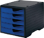 Artikelbild Ablagebox 5 Schubl.schwarz/blau Polystyr
