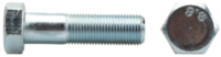 Artikelbild Sechskantschrauben,Feingewinde mit Schaft 8.8