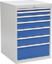 Artikelbild Schubladenschrank H1019xB705xT736mm lich