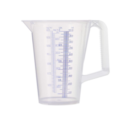Articolo immagine Messbecher 1l blau bedruckte Skala PP PR