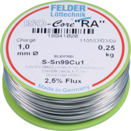 Articolo immagine Lötdraht ISO-Core® RA 1,5mm 250g S-Sn99C