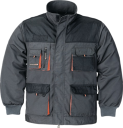 Articolo immagine Herrenjacke Gr.50 dunkelgrau/schwarz/ora
