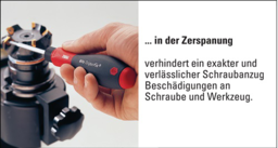 Schizzo Drehmomentgriff 0,8-5,0 Nm automat.auslö