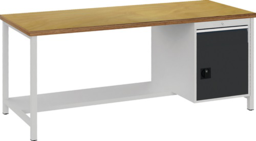 Image de l'article Werkbank grau lichtgrau B2000xH859xT750m