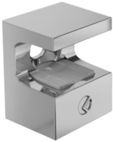 Artikelbild Glasbodenträger KRISTAL zum Anschrauben für Glasböden 5-8 mm