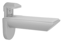 Artikelbild Tablarbodenträger Kaiman zum Anschrauben, für 7 - 41 mm Böden mit Wandbefestigung