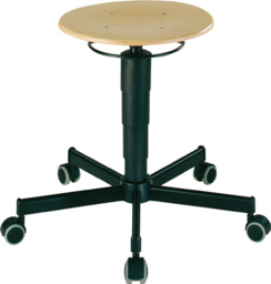 Articolo immagine Drehhocker Rl.Buche natur Sitz-H.460-630