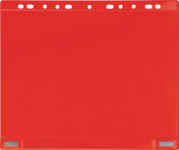 Articolo immagine Magnetische Sichttasche B265xH315mm rot