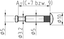 Sketch End cap bolts f.AZ I+AZ II