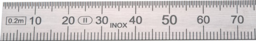 Image de l'article Stahlmaßstab L.300mm rostfr.Stahl biegsa