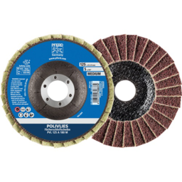 Article picture Fächerscheibe POLIVLIES Ø125xHmm K.mitte