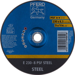 Articolo immagine Schruppscheibe PSF STEEL D230xS8,3mm gek