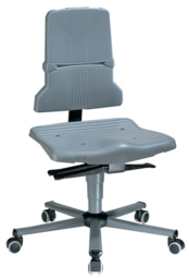 Article picture Arbeitsdrehstuhl Sintec B RollenPP grau