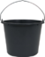 Articolo immagine Baueimer 12l m.Kreuzboden schwarz Recycl