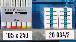 Articolo immagine Magnetband Band-B.30mm Band-L.100mm weiß