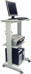 Image de l'article PC-Arbeitstisch H1180xB600xT500mm lichtg