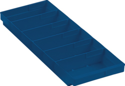 Article picture Regalkasten L500xB240xH65mm blau PP KAPP