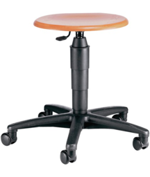 Articolo immagine Drehhocker m.Rollen Buche natur Sitz-H.4