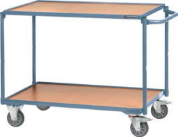 Articolo immagine Tischwagen 2 Ladeflächen L850xB500mm bla