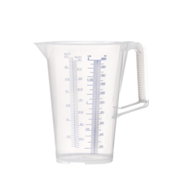 Articolo immagine Messbecher 2l blau bedruckte Skala PP PR