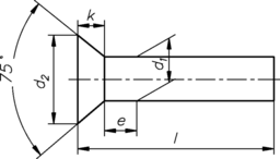 Schizzo Senkniete Alumimium