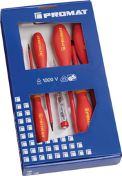 Article picture Schraubendrehersatz slim 7-tlg.Schlitz/P