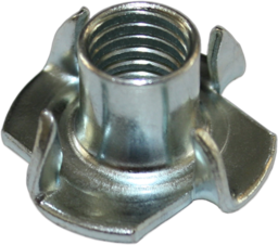 Artikelbild Einschlagmuttern mit 4 Einschlagspitzen