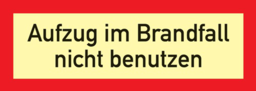 Article picture Brandschutzzeichen DIN 4066 L297xB105mm