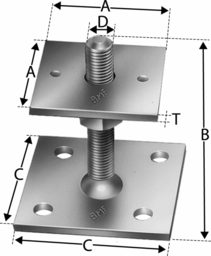 Sketch Support foot PPB70G SIMPSON