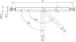 Schizzo Miter connector curved